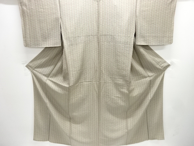JAPANESE KIMONO / HITOE KOMON / GIN-TOSHI / GEOMETRIC
